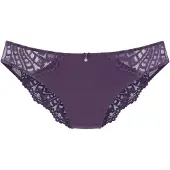 LASCANA Tanga "Flora" hinten aus leicht transparenter Spitze