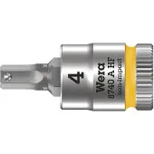 Wera 8740 A HF, 1 Stück(e), Hexagonal, 25,4 / 4 mm (1 / 4"), Edelstahl, 28 mm