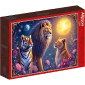 Alipson Puzzle Katzenpuzzle Feline Cosmos - Kinder Legespiel