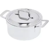 Demeyere Kochtopf Intense 5 mit doppelwandigem Deckel 18 cm