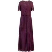 Apart - Abendkleid mit Spitzenjacke - Größe 44 - violett