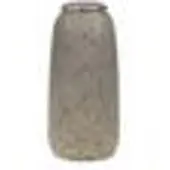 Amadeus Vase capu 31 cm - Grau Rund Harz 15x15 cm