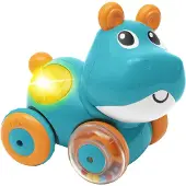 Chicco Classic Sprint & Los Nilpferd, 6 Monat( e), 4 Rad/Räder, Batterien erforderlich, Mehrfarbig, 150 g