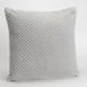Amadeus Kissen Damier grau - Quadrat Polyester 40x8 cm