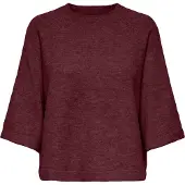 ONLY Strickpullover "ONLSIMONI 3/4 PULLOVER KNT NOOS" Materialmix, regular fit