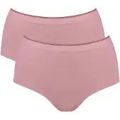 Sloggi High-Waist-Slip "GO Sense" 2er Pack, Santoni Rundstrick