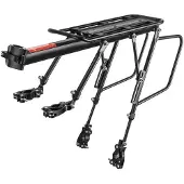RockBros 33210004001 black bike rack with shelf
