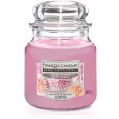 Yankee candle Home Inspiration Mittelgroße Kerze im Glas - rosa