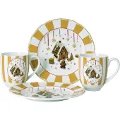 Hutschenreuther Christmas Love beige Set 4tlg