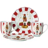 Hutschenreuther Christmas Love Red Set 4-tlg. Christmas Love Red 02488-727512-29213