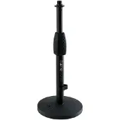 Gator Deskotp Mic Stand Rnd Base Twist Clutch GFW-MIC-0601