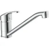 Eisl Spültischarmatur "GRANDE VITA CLASSIC" 360 schwenkbarer Wasserhahn, Mischbatterie, Spültischarmatur in Chrom