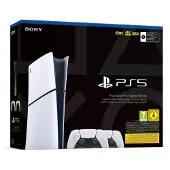 Sony Playstation 5 Slim, PlayStation 5, Schwarz, Weiß, 16384 MB, GDDR6, 448 GB/s, AMD