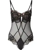 Hunkemoller Body Tiah Schwarz