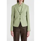 Paul Smith Womens Jacket Green Größe: 48 | Blazer Outlet | Damen | Grün