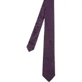 Paul Smith Men Tie Narrow Aubergine Größe: OS | Krawatten Outlet | Herren