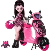 Mattel Monster High Draculaura Puppe Und Ihr Roller