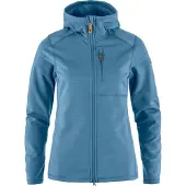 Fjällräven Sweatjacke Keb Fleece Hoodie Damen Dawn Blue-L