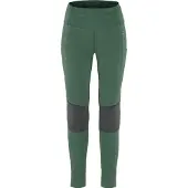 Fjällräven Leggings Abisko Värm Trekking Tights Damen Deep Patina Iron Grey-M