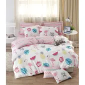 L'essentiel Maison , Begonvilla- EPJ6190, Weiß, Bettdecken, 65% Baumwolle / 35% Polyester