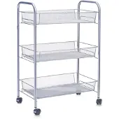 Zeller Etagen-Rollwagen, Mesh 43,5x26x62,5