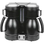 Krups Duothek Filterkaffeemaschine KT8501, Filterkaffeemaschine, Gemahlener Kaffee, 1700 W, Schwarz