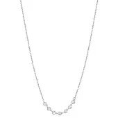 Brosway Delicate necklace with clear crystals Symphonia BYM131