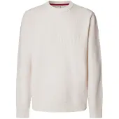 Pepe Jeans für Herren. PM7000016 Phineas Pullover off-white (L), Weiß, Lässig, Viskose