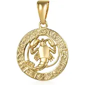 JVD Gold-plated pendant Rak SVLP0713XH2GORA