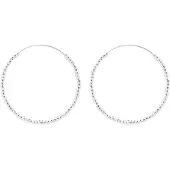 JVD Silver earrings rings SVLE0216XD500 - Diameter: 6 cm