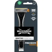 Wilkinson Sword Quattro Titanium Precision Carbon - Rasierer für Männer