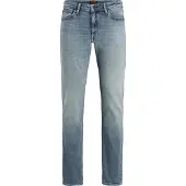 Jack & Jones Regular-fit-Jeans "JJICLARK mit Used-Look und Stretch für den Alltag" mit Abriebeffekten