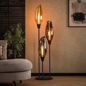 Zijlstra Stehlampe Mixture, Multicolour, für Wohn- / Esszimmer, Glas, Modern, Stehlampe