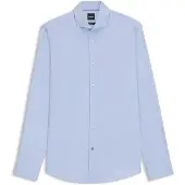 BOSS Regular-Fit Twill-Hemd aus Stretch-Baumwolle Grösse 42