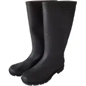 Car Mel Shoes Gummistiefel schwarz Größe 43 wasserdicht rutschfest hoher Schaft mit Spatenschutz für Gartenarbeiten