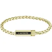 Lacoste Stylish gold-plated bracelet Spelt 2040338