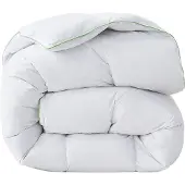 Welldora Komfort Bettdecke 155x220 Winter - 100% Extraweiche Federn & Daunen - Allergiker Decke - Dicke extrawarme Winterdecke Daunendecke,