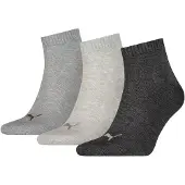 Puma Plain Quarter-Socken 3er-Pack