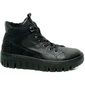 Waldlaufer H-Livia Damen Stiefelette in Schwarz, Größe 6