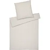 Elegante Halbleinen Bettwäsche Humble sand 135x200 cm + 80x80 cm