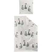 Irisette Feinbiber Bettwäsche Panda 8645 natur