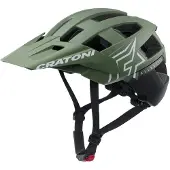 Cratoni Allset Pro, Fahrradhelm, matt schwarz/grün