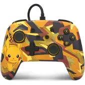 PowerA Enhanced Wired Controller - Camo Storm Pikachu/ Nintendo Switch