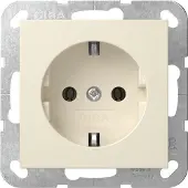 Gira SCHUKO-Steckd. SRK System 55 Cremeweiß 418001