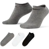 Nike Everyday Lightweight No-Show-Trainingssocken (3 Paar) - Multi-Color |Größe 34-38