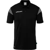 Uhlsport Squad 27 Poloshirt Herren - Schwarz / Anthrazit