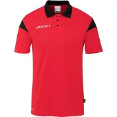 Uhlsport Squad 27 Polo Shirt rot/schwarz 164