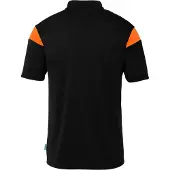 Uhlsport Squad 27 Poloshirt Herren - Schwarz / Orange