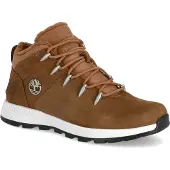 Timberland für Herren. TB0A69FM6431 Sprint Trekker Schuhe aus braunem Leder (43.5), Wohnung, Schnürsenkel, Lässig, Nachhaltig