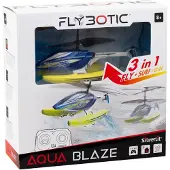 Silverlit Fernbedienbares Flybotic Helico Aqua Blaze Auto - Gelb